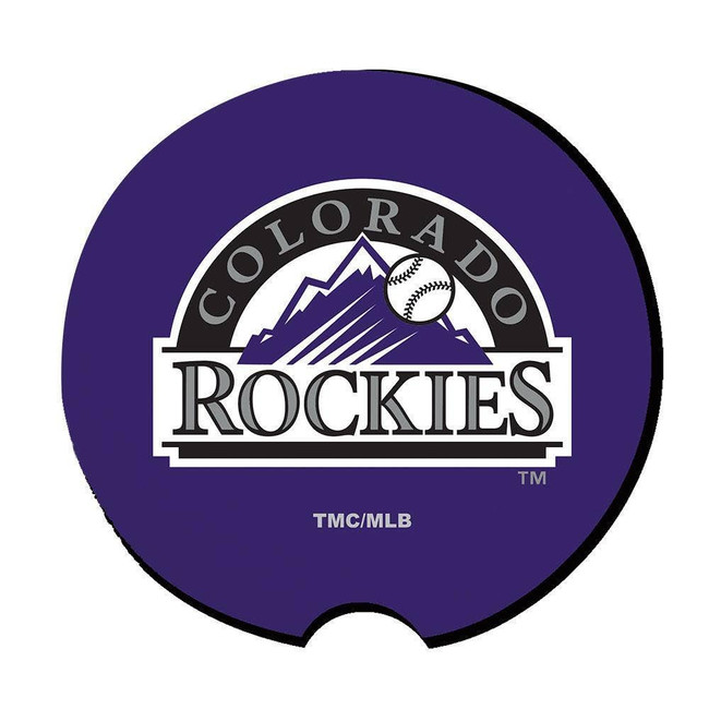 Colorado Rockies 4pk Neoprene Coaster