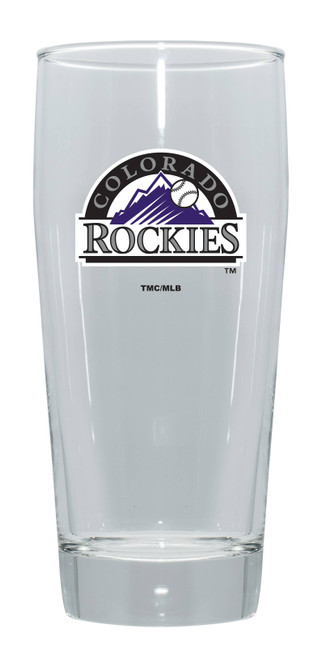 Colorado Rockies 16oz Pub Pilsner w/Color Logo
