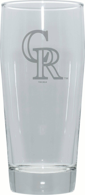 Colorado Rockies 16oz Pub Pilsner w/Etched Logo