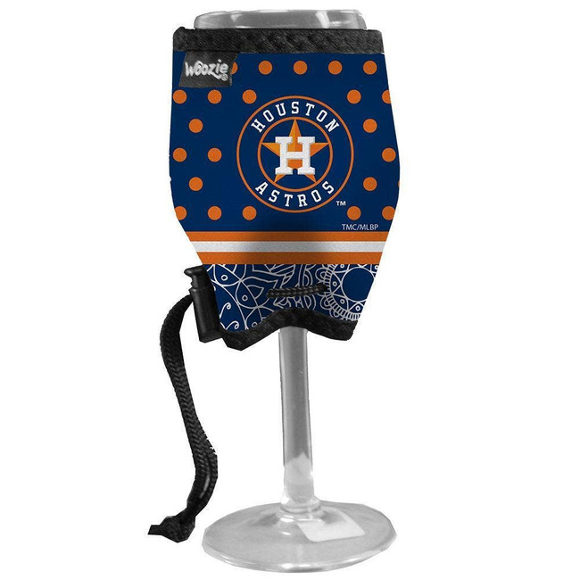 Houston Astros Wine Glass Woozie
