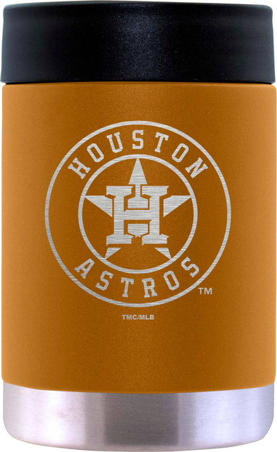 Houston Astros 12oz Canyon Can Holder Etched Logo