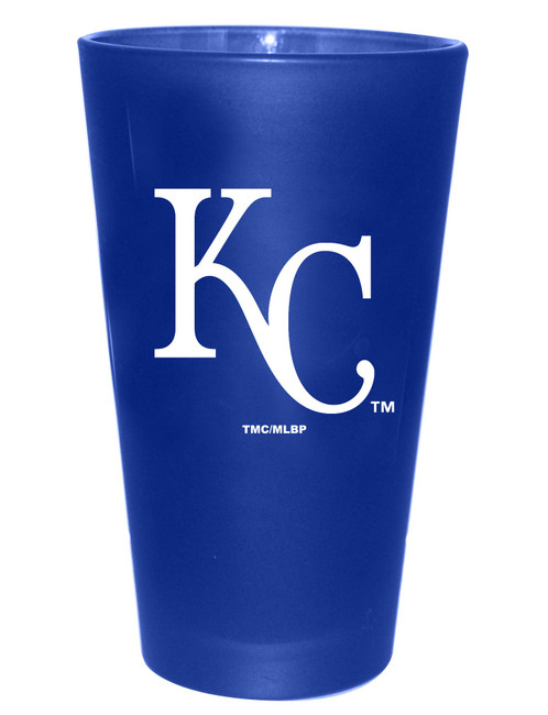 Kansas City Royals 16oz Color Frosted Pint Color Logo