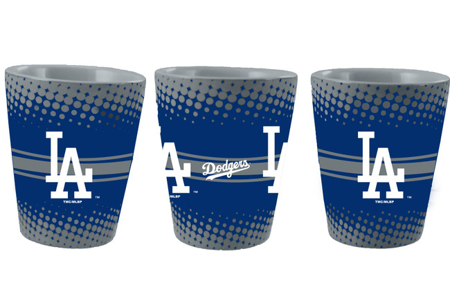 Los Angeles Dodgers 2oz Full Wrap Collector Glass