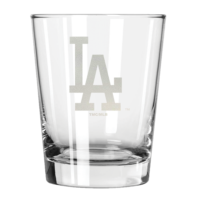 Los Angeles Dodgers 15oz Old Fashioned w/Etched Logo