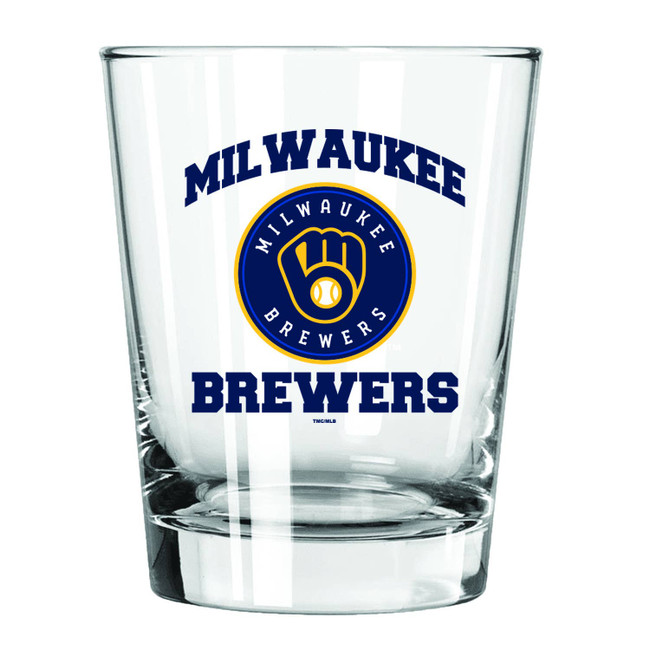 Milwaukee Brewers 15oz Old Fashioned w/Arches Logo