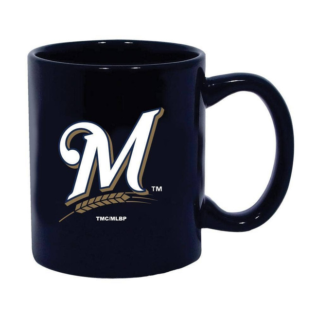 Milwaukee Brewers 11oz Colored Ceramic Mug