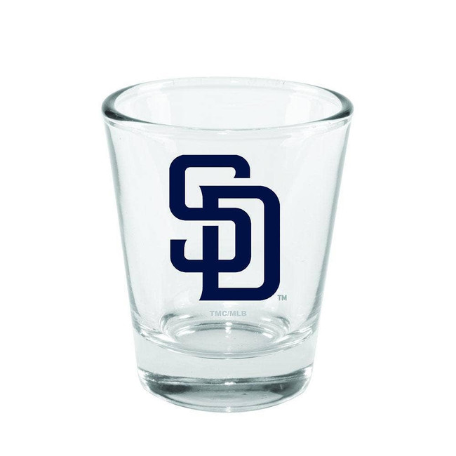 San Diego Padres 2oz Clear Collector Glass