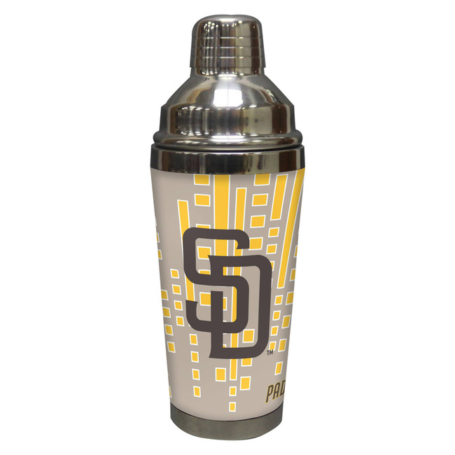San Diego Padres Stainless Steel Cocktail Shaker