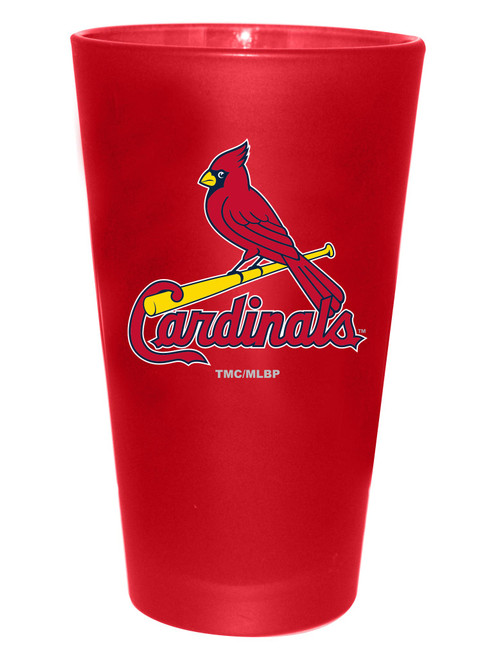 St. Louis Cardinals 16oz Color Frosted Pint Color Logo