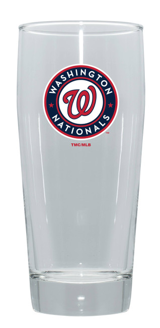 Washington Nationals 16oz Pub Pilsner w/Color Logo