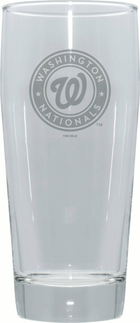 Washington Nationals 16oz Pub Pilsner w/Etched Logo