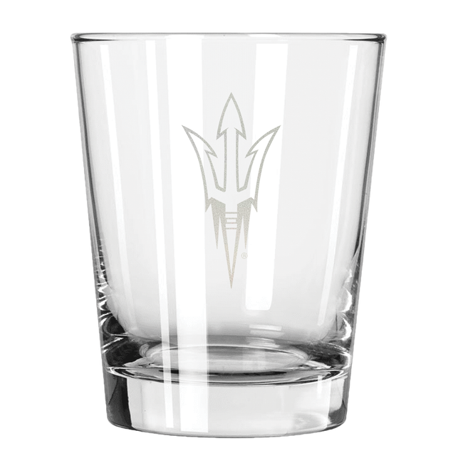 Arizona State Sun Devils 15oz Old Fashioned w/Etched Logo