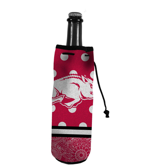 Arkansas Razorbacks Wine Bottle Woozie
