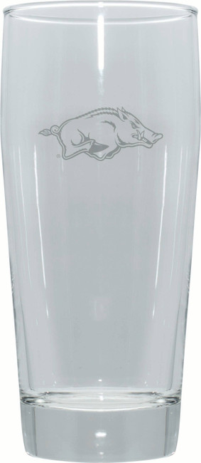 Arkansas Razorbacks 16oz Pub Pilsner w/Etched Logo