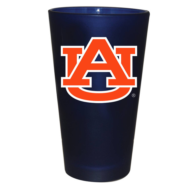 Auburn Tigers 16oz Color Frosted Pint Color Logo