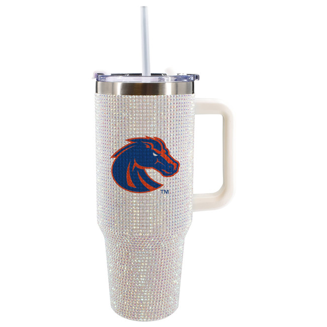 Boise State Broncos 40oz Bling Tumbler