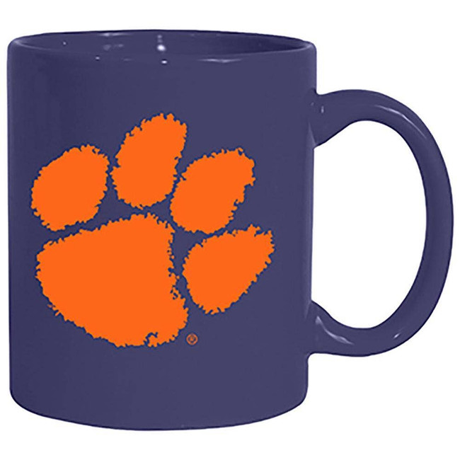 Clemson Tigers 11oz Colored Ceramic Mug