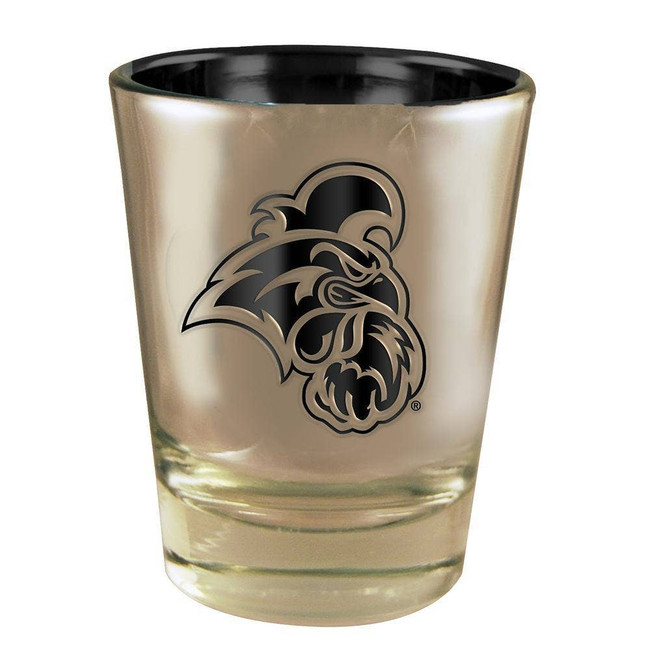 Coastal Carolina Electroplated Shot Glass