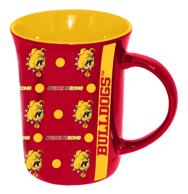 Ferris State Bulldogs 15oz Line Up Mug