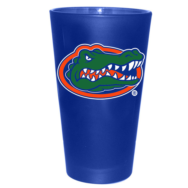 Florida Gators 16oz Color Frosted Pint Color Logo
