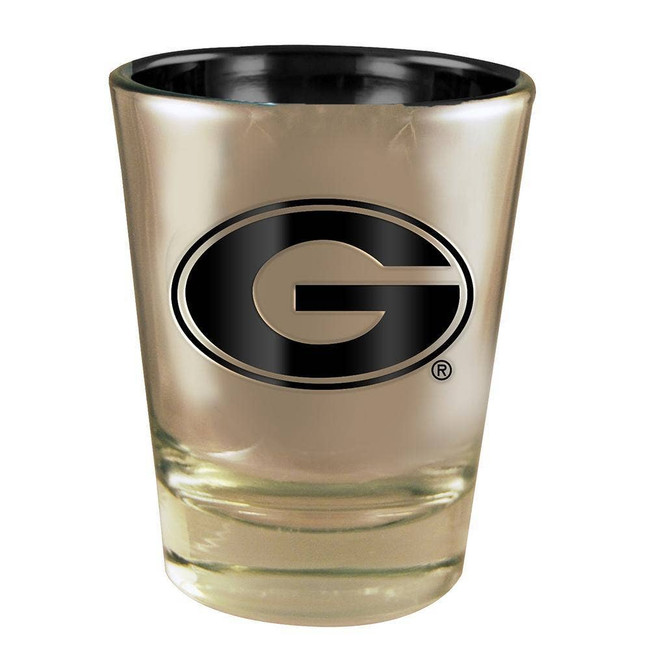 Georgia Bulldogs Electroplated Shot Glass