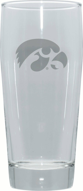 Iowa Hawkeyes 16oz Pub Pilsner w/Etched Logo