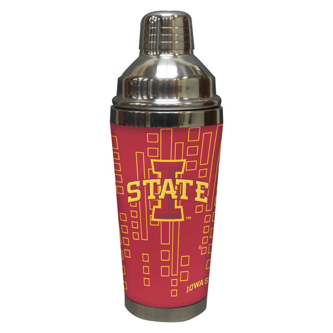 Iowa State Cyclones Stainless Steel Cocktail Shaker