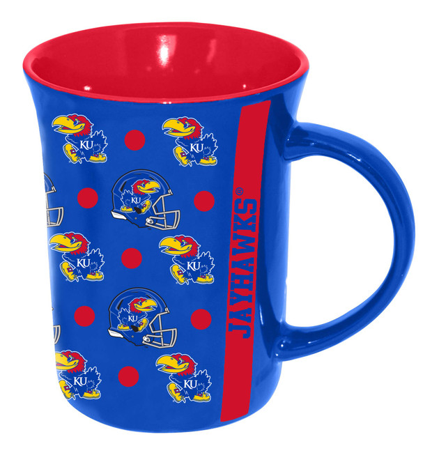 Kansas Jayhawks 15oz Line Up Mug