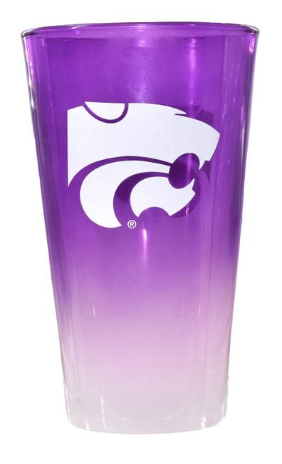 Kansas State Wildcats 16oz Ombre Pint Glass
