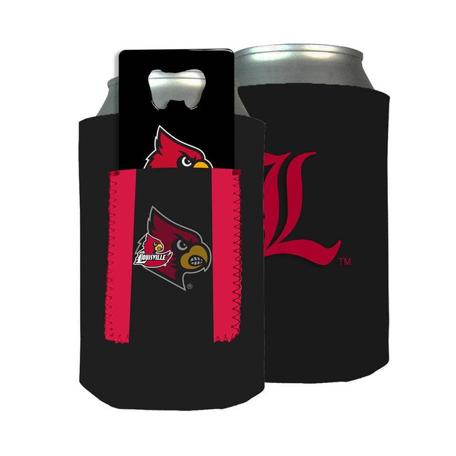 Louisville Cardinals Can Insulator w/Opener