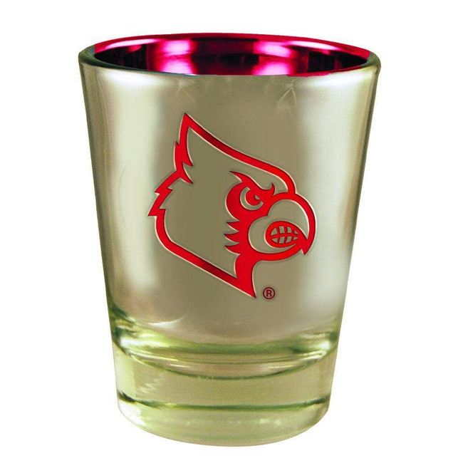 Louisville Cardinals Electroplated Shot Glass
