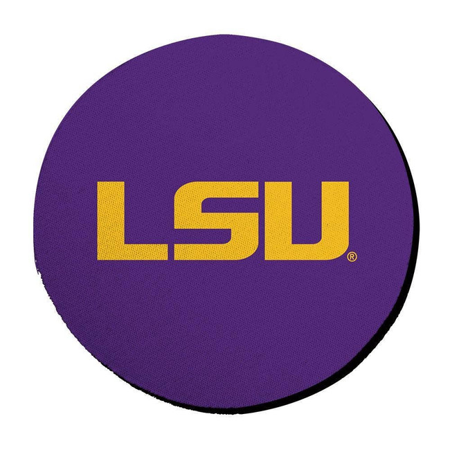 LSU Tigers 4pk Neoprene Coaster