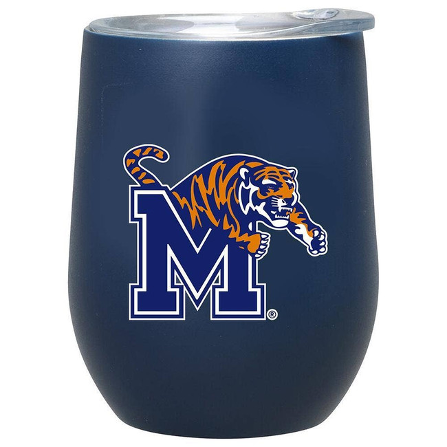 Memphis Tigers Matte Stemless Tumbler