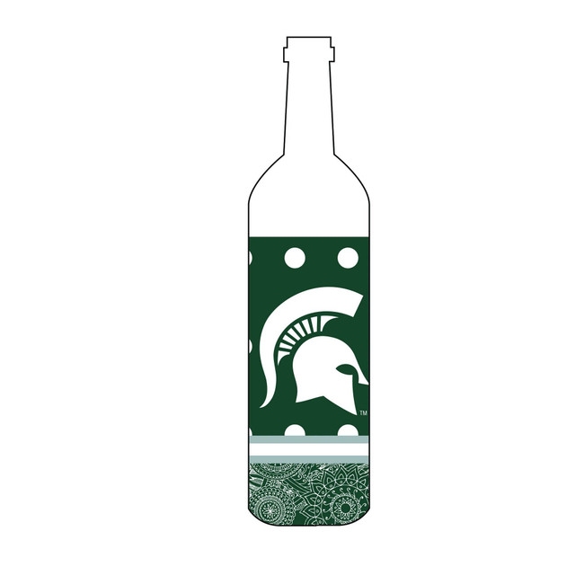 Michigan State Spartans Wine Bottle Woozie