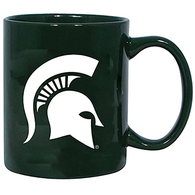 Michigan State Spartans 11oz Colored Ceramic Mug