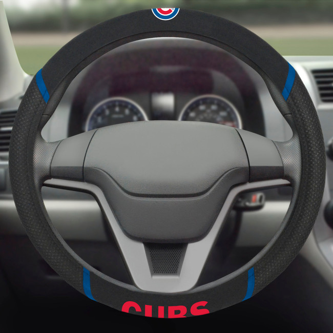 MLB - Chicago Cubs Steering Wheel Cover 15"x15"