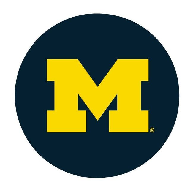 Michigan Wolverines 4pk Neoprene Coaster