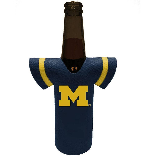 Michigan Wolverines Bottle Jersey Insulator