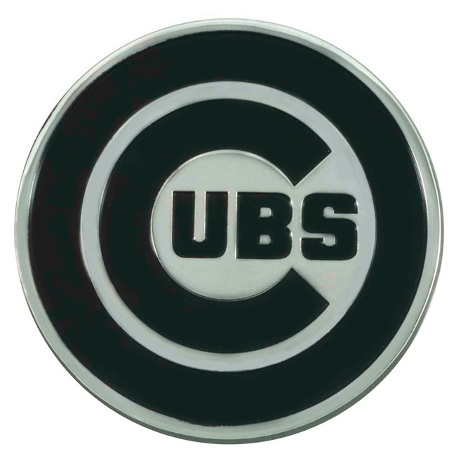 MLB - Chicago Cubs Chrome Emblem 3"x3.2"