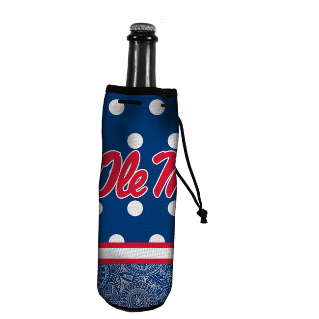 Ole Miss Rebels Wine Bottle Woozie