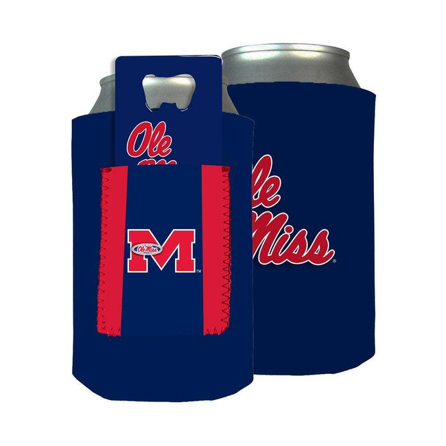 Ole Miss Rebels Can Insulator w/Opener