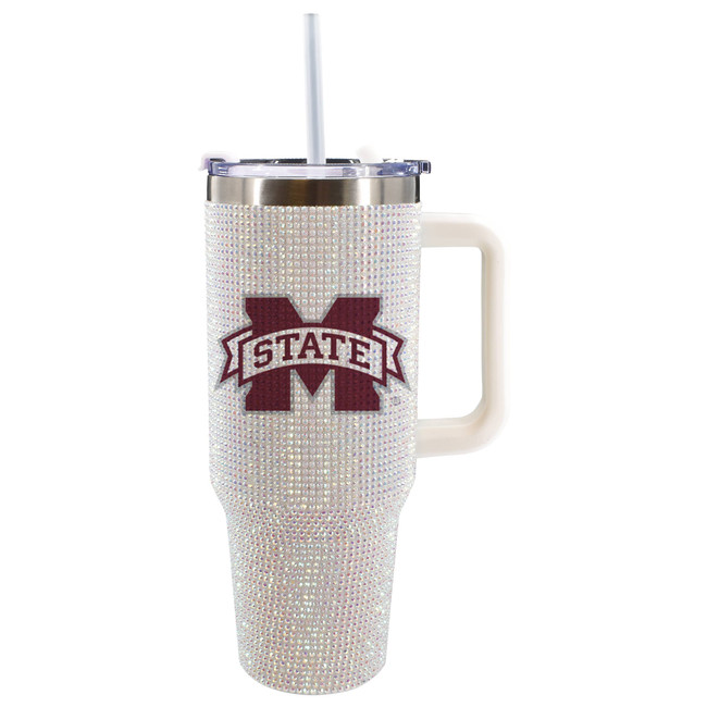 Mississippi State Bulldogs 40oz Bling Tumbler