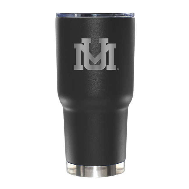 Montana Grizzlies 30oz Black Etched Tumbler
