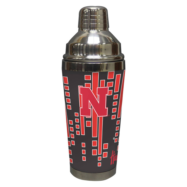Nebraska Cornhuskers Stainless Steel Cocktail Shaker