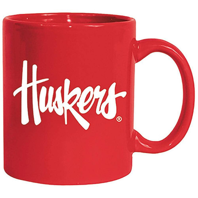 Nebraska Cornhuskers 11oz Colored Ceramic Mug