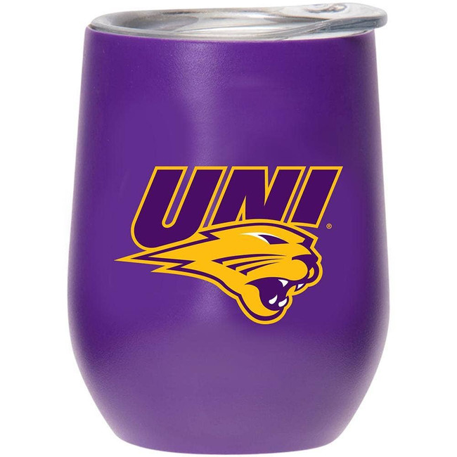 Northern Iowa Panthers Matte Stemless Tumbler