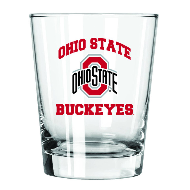 Ohio State Buckeyes 15oz Old Fashioned w/Arches Logo
