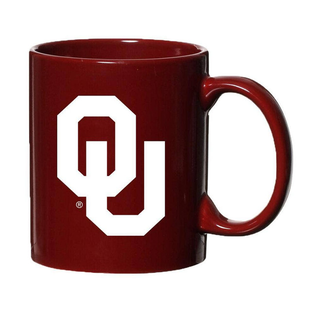 Oklahoma Sooners 11oz Colored Ceramic Mug