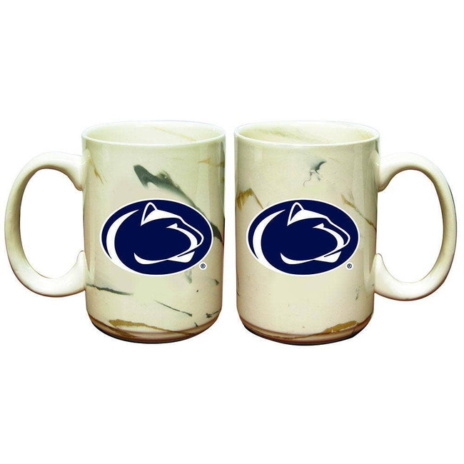 Penn State Nittany Lions Marble Ceramic Mug