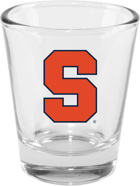 Syracuse Orange 2oz Clear Collector Glass